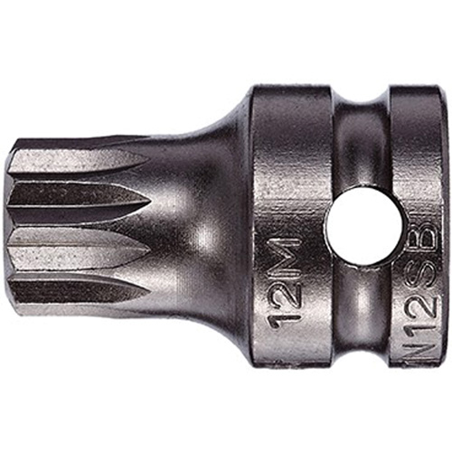 Embout &agrave; ins&eacute;rer, Triple carr&eacute;, 5 x 1" lo, Prise 3/8" Equipex