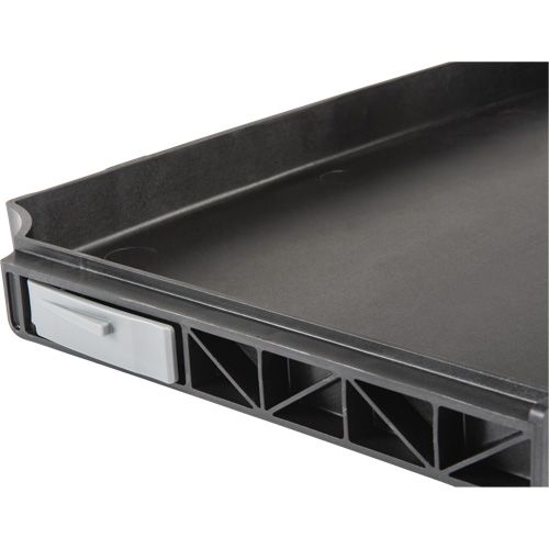 Armoire &agrave; outils mobile Gen 2, 24" la, 6 tiroirs, Noir Equipex
