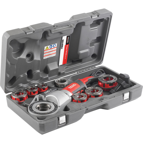 Syst&egrave;me de filetage motoris&eacute; manuel, 36 tr/min, Filetage de la tige 1/8" - 2" Equipex