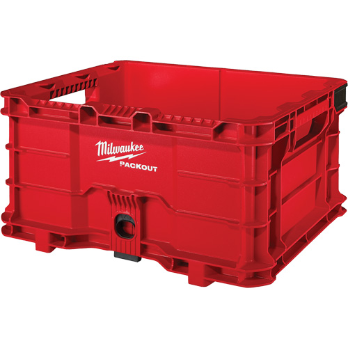 Caisse Packout, 15-2/5" x 18-3/5" x 9-9/10", Rouge Equipex