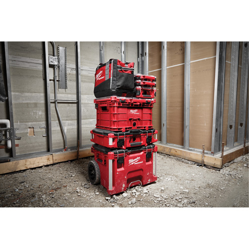 Caisse Packout, 15-2/5" x 18-3/5" x 9-9/10", Rouge Equipex