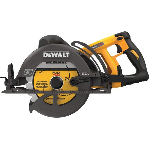 Scie de type &agrave; cr&eacute;maill&egrave;re FlexVolt (outil seulement), 7-1/4", 60 V Equipex