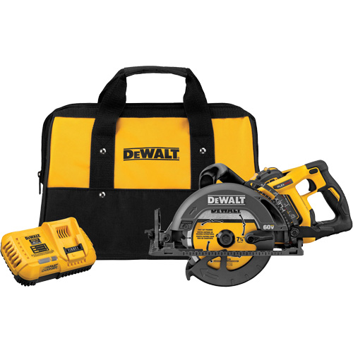 Trousse de scie de type &agrave; cr&eacute;maill&egrave;re FlexVolt, 7-1/4", 60 V Equipex