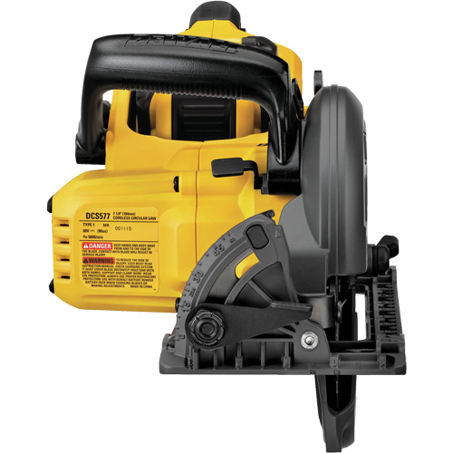 FlexVolt&reg; Worm Drive Style Saw Kit, 7-1/4", 60 V Equipex