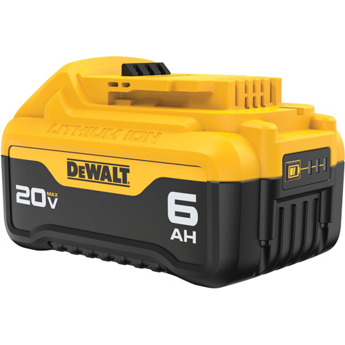 Bloc-piles Max XR Premium, Lithium-ion, 20 V, 6 Ah Equipex