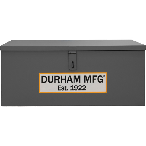 Jobsite Welder's Box, 30-11/16" x 17-3/8" x 12-3/16", Steel, Grey Equipex