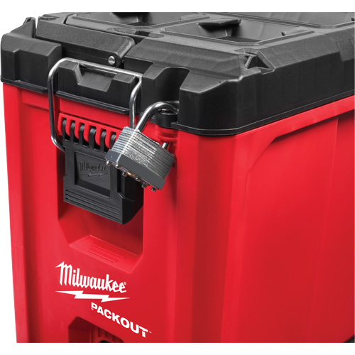 Packout Compact Tool Box, 10" x 16-1/5" x 13", Black/Red Equipex
