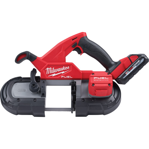 M18 Fuel Compact Band Saw Kit, 18 V, 3-1/4" Capacity Equipex