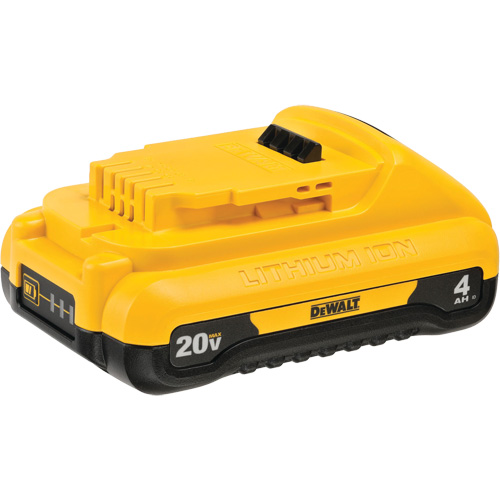 Bloc-pile compact MAX*, Lithium-ion, 20 V, 4 Ah Equipex