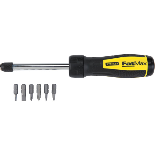 Tournevis multi embouts FatMax, Prise Textur&eacute; Equipex