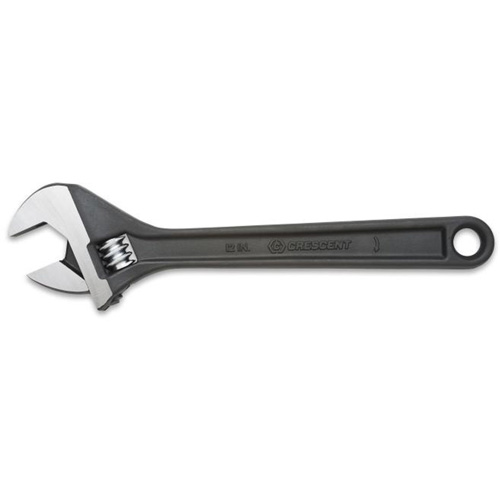 Adjustable Wrench, 10" L, 1-5/16" Max Width, Black Oxide Equipex