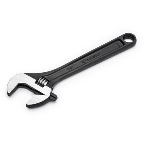 Cl&eacute; &agrave; molette, 8" lo, la max. 1-1/8", Oxyde noir Equipex