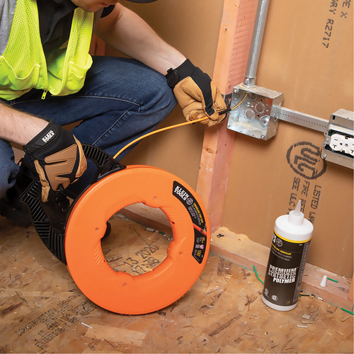 Fish Tape with Spiral Steel Leader Equipex