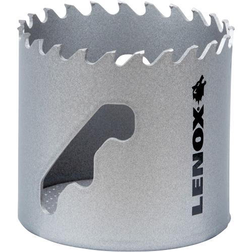 SPEED SLOT&reg; Carbide Tipped Hole Saw, 2-1/8", Bi-Metal Equipex