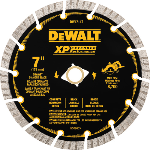 Lame de diamant segment&eacute;e XP Turbo Equipex