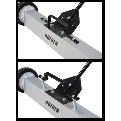 Magnetic Push Sweeper, 24" W Equipex