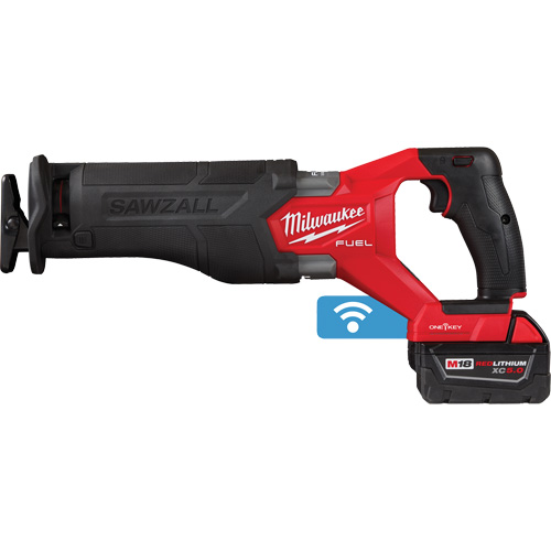 M18 Fuel Sawzall&reg; Reciprocating Saw Kit, 18 V, Lithium-Ion Battery, 3000 SPM Equipex