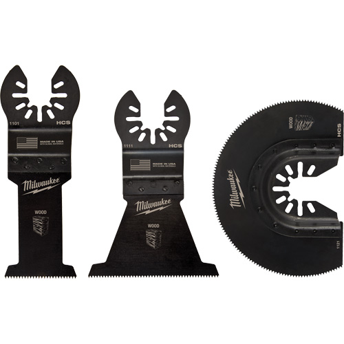 Ensemble de lames pour coupe de bois Open-Lok pour outil polyvalent Equipex