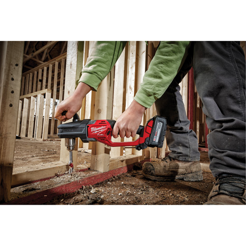 Perceuse &agrave; angle droit M18 Fuel Hole Hawg (outil seulement), 18 V, Mandrin 1/2", Lithium-ion Equipex