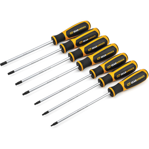 Torx&reg; Dual Material Screwdriver Set, 7 Pcs. Equipex