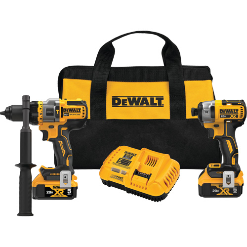Ensemble de perceuse-visseuse &agrave; percussion sans balais et sans fil Max* avec Flexvolt Advantage et visseuse &agrave; chocs XR, Lithium-ion, 20 V Equipex