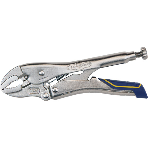 Vise-Grip&reg; Fast Release 7WR Locking Pliers with Wire Cutter, 7" Length, Curved Jaw Equipex