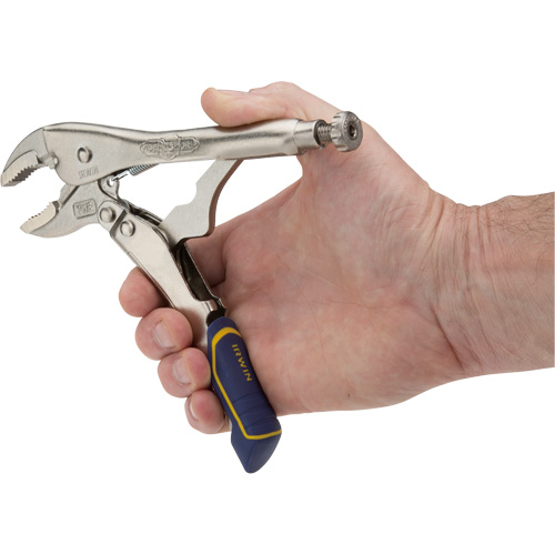 Vise-Grip&reg; Fast Release 7WR Locking Pliers with Wire Cutter, 7" Length, Curved Jaw Equipex