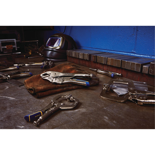 Vise-Grip&reg; Fast Release 7WR Locking Pliers with Wire Cutter, 7" Length, Curved Jaw Equipex