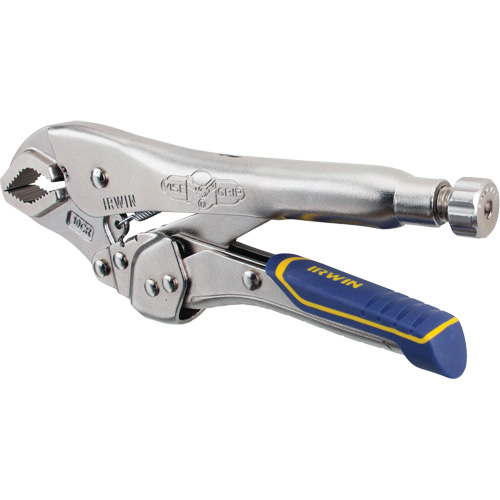 Vise-Grip&reg; Fast Release 10WR Locking Pliers with Wire Cutter, 10" Length, Curved Jaw Equipex