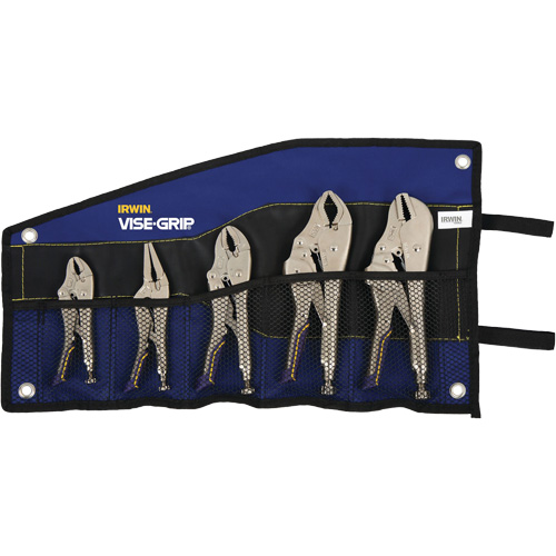 Vise-Grip&reg; Fast Release Locking Plier Set, 5 Pieces Equipex