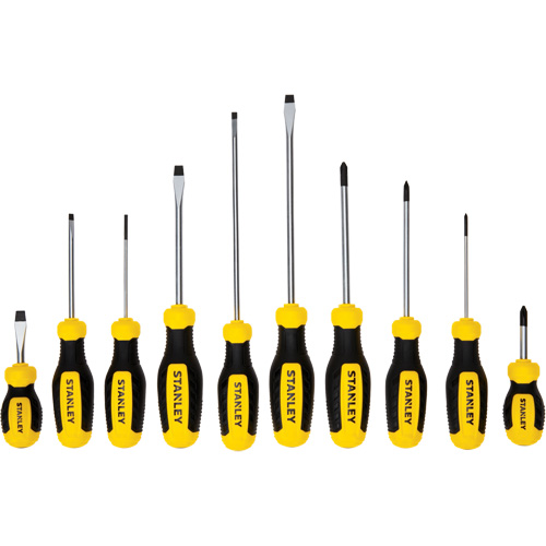 Screwdriver Set, 10 Pcs. Equipex