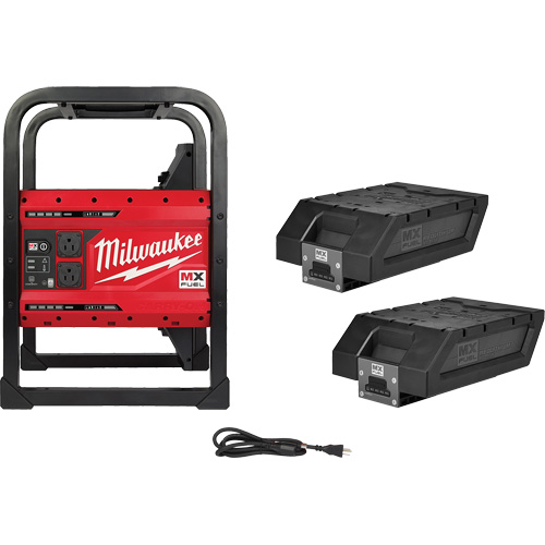 MX Fuel Carry-On Power Supply, 1800 W/3600 W, Lithium Ion, 20-4/5" H x 12" W x 15" D, 49.7 lbs. Equipex