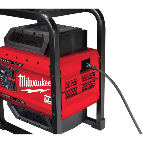 MX Fuel Carry-On Power Supply, 1800 W/3600 W, Lithium Ion, 20-4/5" H x 12" W x 15" D, 49.7 lbs. Equipex