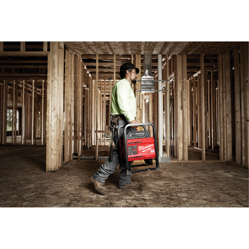 MX Fuel Carry-On Power Supply, 1800 W/3600 W, Lithium Ion, 20-4/5" H x 12" W x 15" D, 49.7 lbs. Equipex