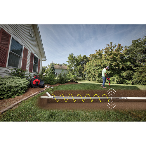 Pipeline Inspection Reel, 10 mm (0.39") Camera Head Equipex