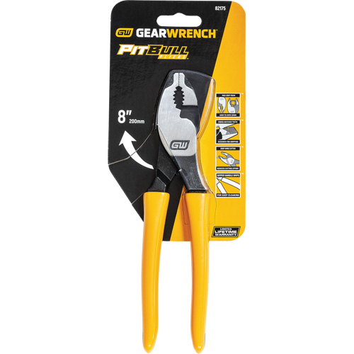 Pitbull Dipped Handle Slip Joint Pliers Equipex