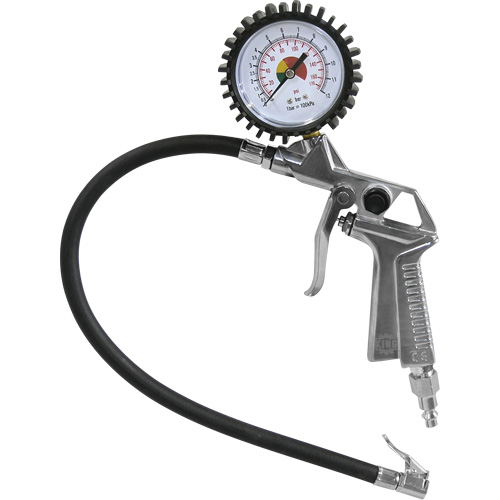 Pistolet gonfleur de pneus avec manom&egrave;tre Equipex