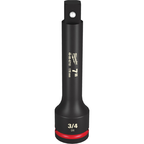 Shockwave Impact Duty Socket Extension, Impact, 3/4" Drive, 7" L Equipex