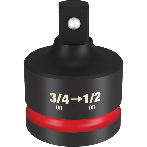 Shockwave Impact Duty Drive Adapter, Impact, 3/4" Drive, 1/2" Socket, 2.2" L Equipex