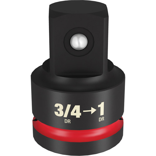 Shockwave Impact Duty Drive Adapter, Impact, 3/4" Drive, 1" Socket, 2.48" L Equipex