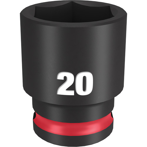 Douille Shockwave Impact Duty, Chocs, 2 mm, Prise 3/8", 6 pans Equipex