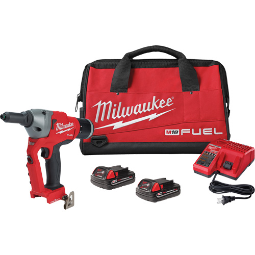 Trousse doutil pour rivets aveugles 1/4" M18 Fuel avec One-Key Equipex