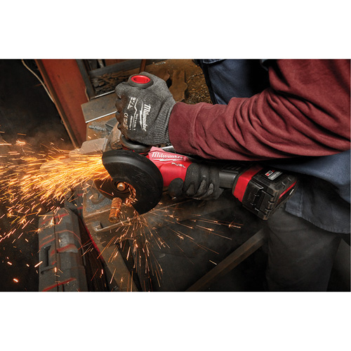 Meuleuse avec interrupteur &agrave; glissi&egrave;re Lock-On M18 Fuel Equipex