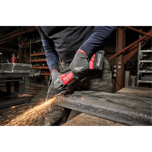 Meuleuse avec interrupteur &agrave; glissi&egrave;re Lock-On M18 Fuel Equipex
