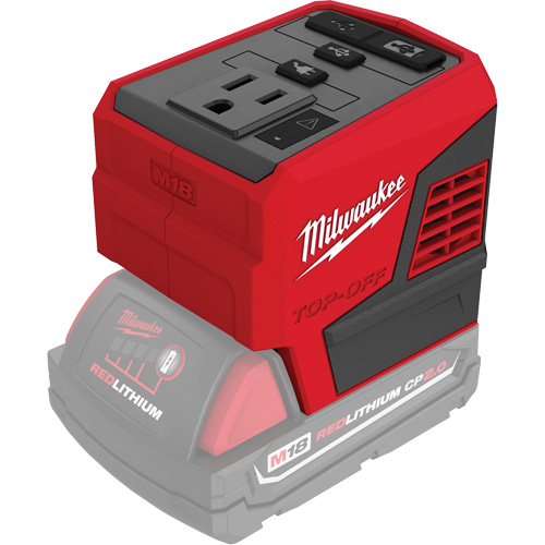 Bloc d'alimentation M18 Top-Off, 175 W Equipex