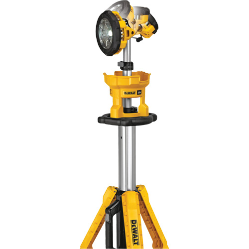 20V Max Cordless Tripod Light, LED, 3000 Lumens, Plastic Housing Equipex