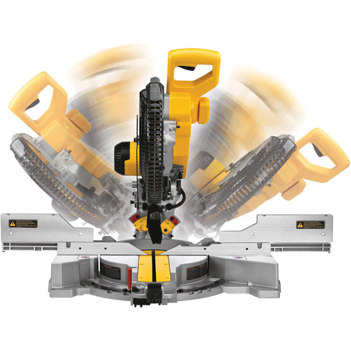 Double-Bevel Sliding Compound Mitre Saw, 12", 15 A, 120 V Equipex