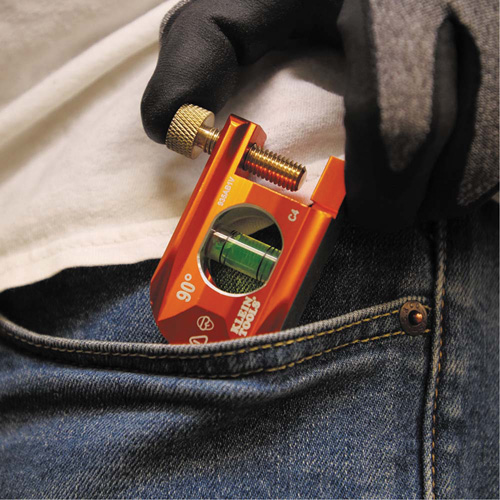 ACCU-BEND Level, 2.5" L, Aluminum, 1, Non-Magnetic Equipex
