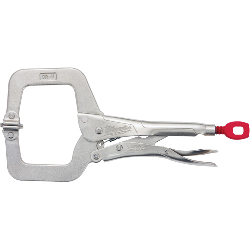 Swivel Locking C-Clamp, 11" (279 mm) Capacity Equipex