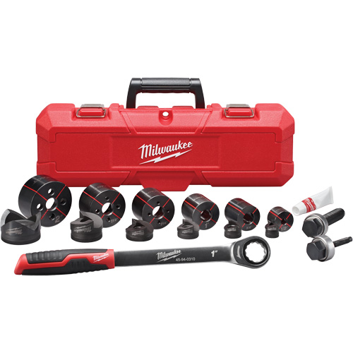 Exact Hand Ratchet Knockout Set Equipex